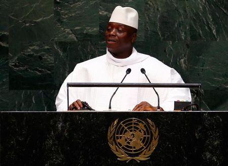 Gambia's President Yahya Jammeh