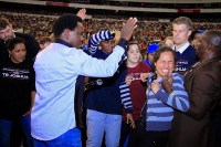 God used T B Joshua to heal a crippled man at Mexican Crusade 