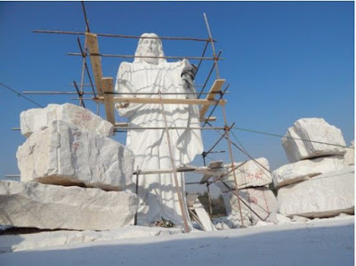 Photos of The Tallest Jesus Christ Statue In Nigeria, And In Africa