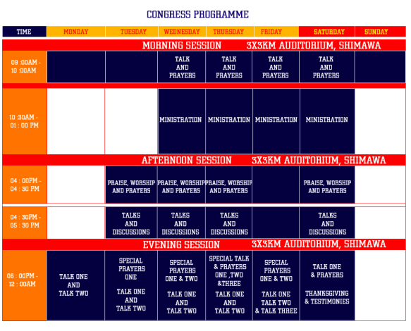 RCCG-2018-Annual-Holy-Ghost-Congress-»-Programme-Schedule