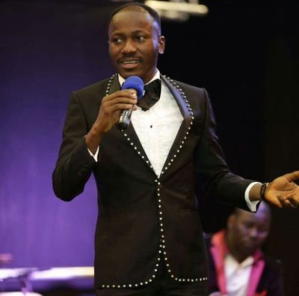 Choose integrity over materialism. Apostle Suleman.