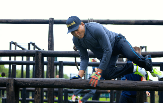 Pastor Chris Oyakhilome Exercises With His Top Pastors In South Africa