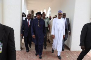 Photos And Full Text Of President Goodluck Ebele Jonathan's Remarks At The Presentation Of Handing-Over Notes To President-Elect Muhammadu Buhari