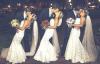 Photos: Diovane Moraes/Everton Rose Associates. Identical Triplets Sisters Marry on the Same Day, in the Same Ceremony, in the Same Dress