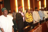 Photos And Full Text Of President Goodluck Ebele Jonathan's Remarks At The Presentation Of Handing-Over Notes To President-Elect Muhammadu Buhari