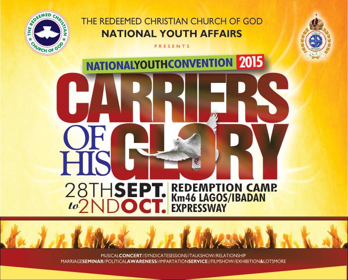 RCCG 2015 National Youth Convention. Carriers of His Glory