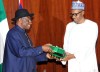 Photos And Full Text Of President Goodluck Ebele Jonathan's Remarks At The Presentation Of Handing-Over Notes To President-Elect Muhammadu Buhari