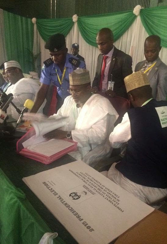 The presidential election results for 18 states plus the FCT has so far been announced