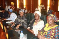 Photos And Full Text Of President Goodluck Ebele Jonathan's Remarks At The Presentation Of Handing-Over Notes To President-Elect Muhammadu Buhari