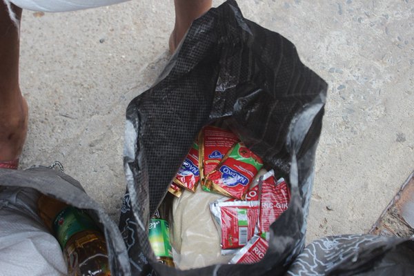 The Bag's Contents.