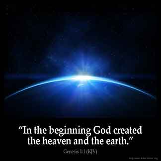 Genesis_1-1: In the beginning God created the heaven and the earth