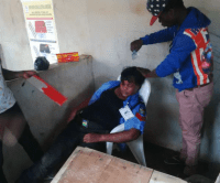 Police woman collapses due to excessive heat at polling unit in Ogun