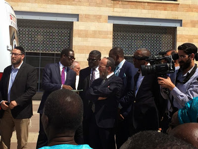 Pastor E A Adeboye Donates An Ambulance To Zaka, Israel’s Disaster Recovery Organization