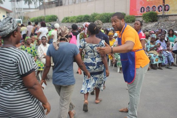 Day Star Love At Easter. Pastor Sam Adeyemi. The Daystar Christian Centre Feeds Needy, Widows, Orphans And Families At Easter Programme.