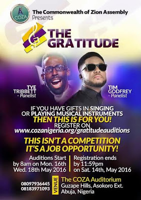 Gratitude Call. Tim Godfrey And Tye Tribett Go Head To Head.