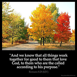 Romans_8-28: And we know that all things work together for good to them that love God, to them who are the called according to his purpose