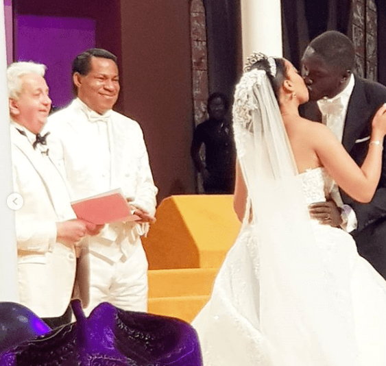 Pastor Chris Oyakhilome Daughter's Wedding Gown
