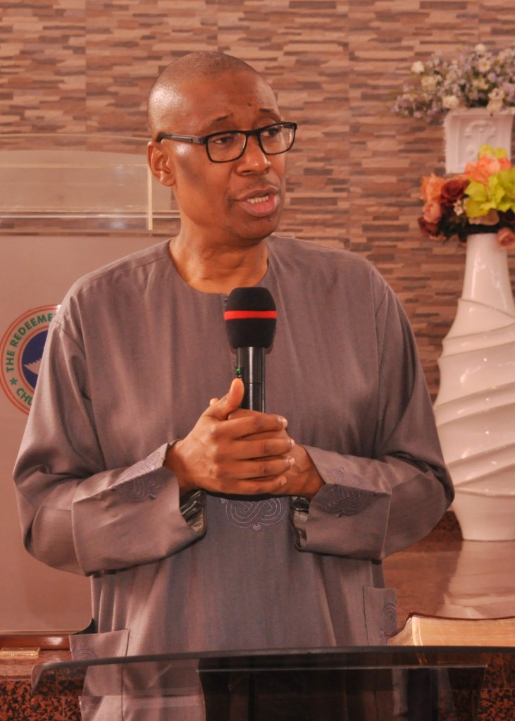 Dr. Okey Enelamah ( Honourable Minister of industry, trade and investment).