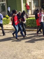 Heart Breaking Pictures Of Family Members Of Kenyan’s Al-Shabaab Militants Massacred Victims, As They Identify The Bodies Of Their Loved Ones