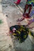 Woman gives birth on the streets of Lagos (Photo)