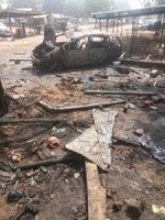 Graphic Photos From Scene Of Boko Hara Bomb Blast 