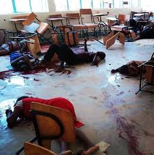 147 students in a Kenyan university were massacred by Somali terrorists group Al-Shabaab