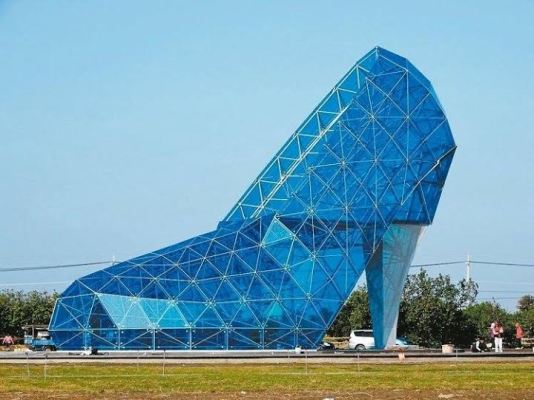 Photos Of Glass High-Heel Shoe Church Built In Taiwan