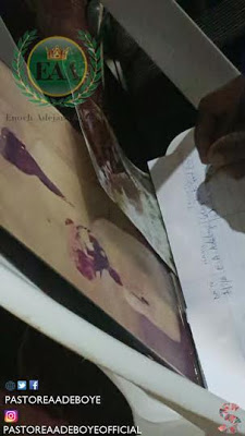 Picture From Pastor Adeboye's Condolence Visit To The Family Of Murdered RCCG Abuja Preacher. Mrs Mojisola Elisha Olawale