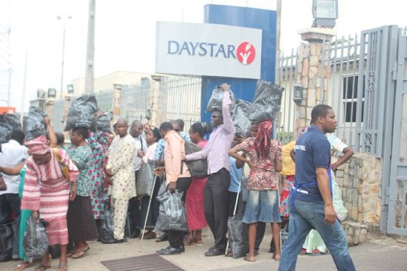 Day Star Love At Easter. Pastor Sam Adeyemi. The Daystar Christian Centre Feeds Needy, Widows, Orphans And Families At Easter Programme.