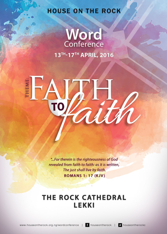 Word Conference. The Rock Cathedral Lekki. House On The Rock.