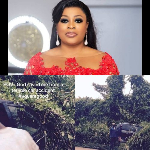 Sinach survives a ghastly motor accident