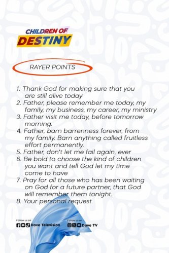 RCCG Holy Ghost Service: September 2025 Prayer Points