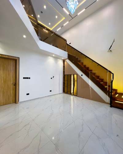 NOW SELLING...Fully Automated Smart Duplex + penthouse... 

LOCATION: Bera Estate, chevron drive, Lekki Phase 1, Lagos, Lagos State, Nigeria

 6 Bedroom Fully Detached with 2 Master Bedrooms + penthouse & a BQ 

TITLE: GOVERNOR'S CONSENT 

Price: ₦400m 

Features: 

- Fully Automated Smart Home 
- Refrigerator 
- TV
- Air conditioners 
- Washing Machine 
- Oven 
- Secured estate 
- Fully Fitted Kitchen
- Water Heaters
- Pop Ceiling
Whatapp: Mr. Emeka 2347025422201
