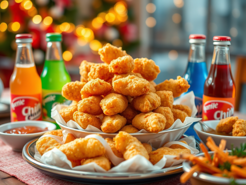 Chin Chin and Soft Drinks