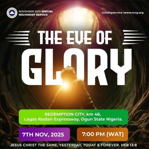 RCCG November 2025 Special Holy Ghost Service