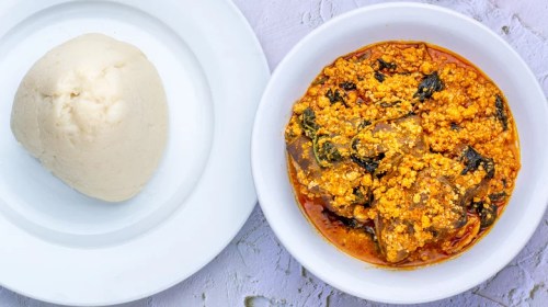 Fufu and Ofe Egusi