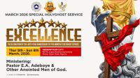 March 2026 Special RCCG Holy Ghost Service.